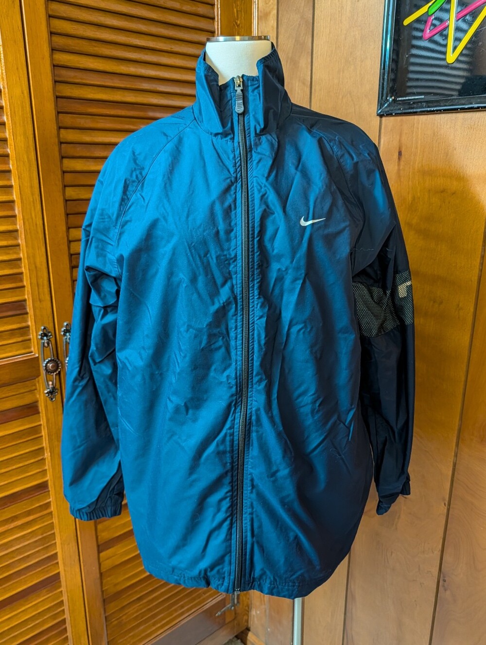 Vintage Nike Windbreaker Track Jacket Mesh Lined